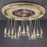 ������ La Lampada PL 124/15.17 Avorio Oro Madonna